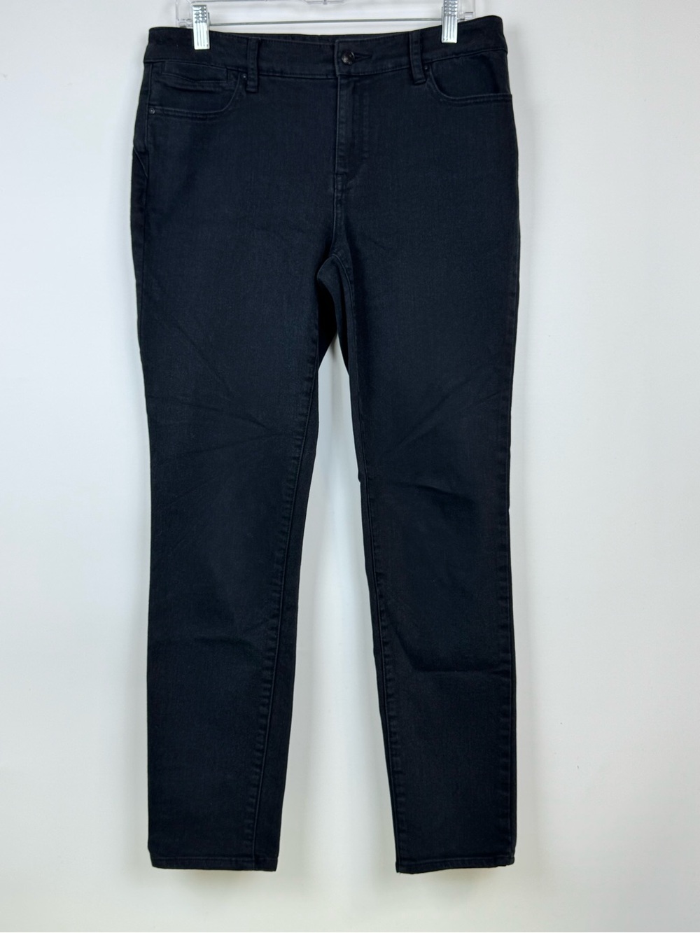 chic Black Skinny Stretch Jeans
